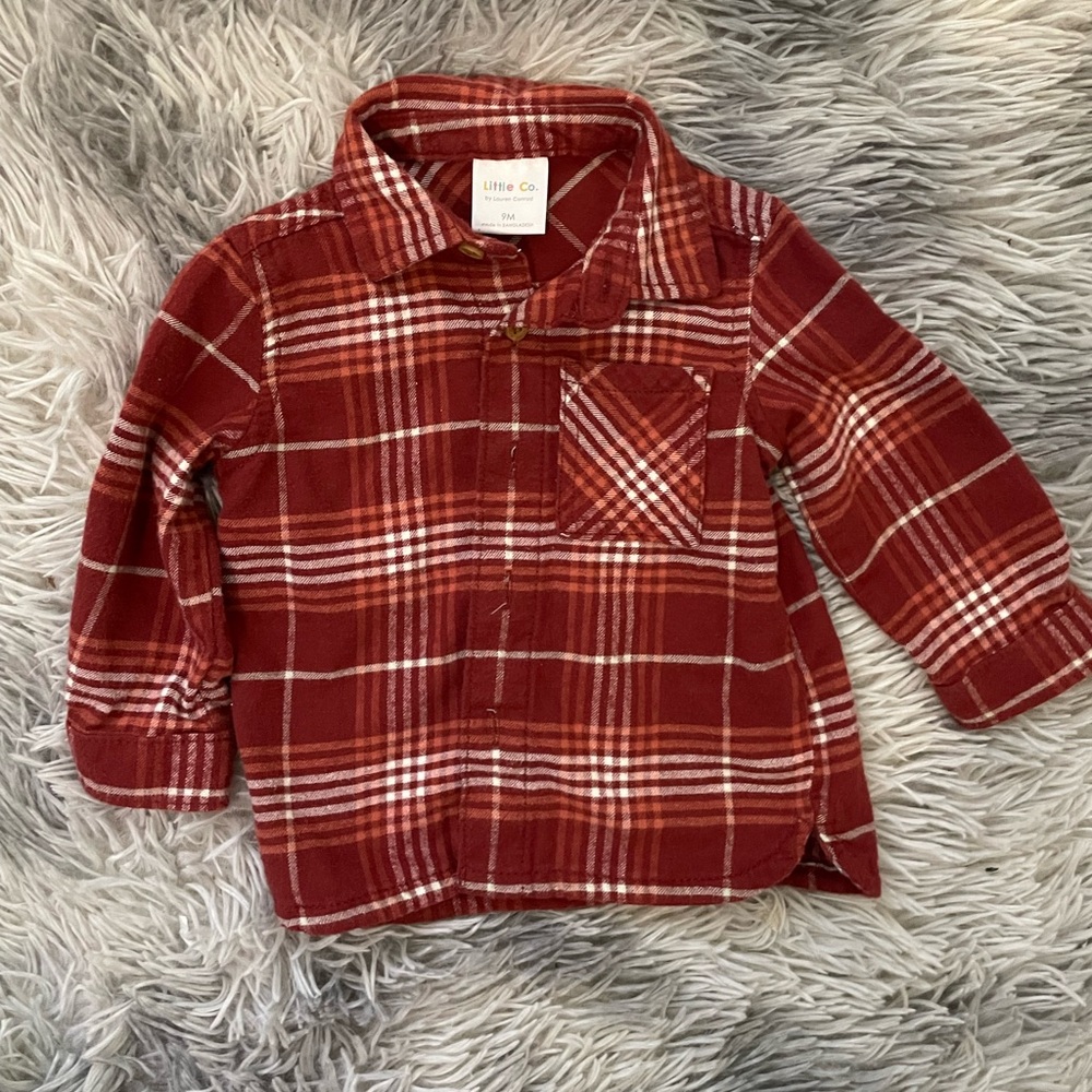 Baby 9M Button down Flannel.